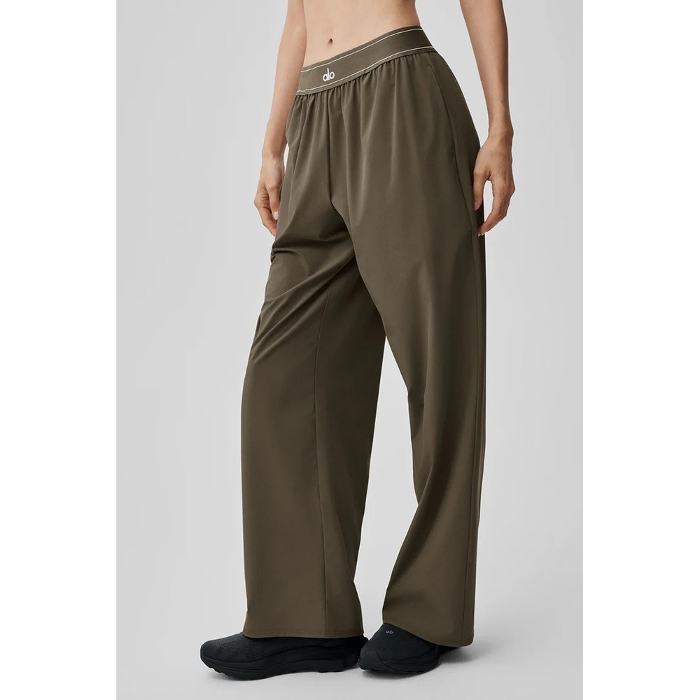ALO-Suit Up Trouser (Regular)-Olive Tree-SOLD OUT - Picture 2 of 5